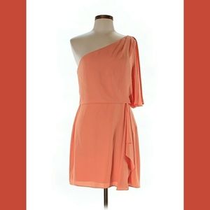 BCBGMaxAzria Mina One-Shoulder Dress